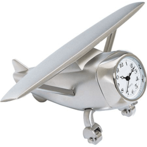 Miniature Aircraft Clock