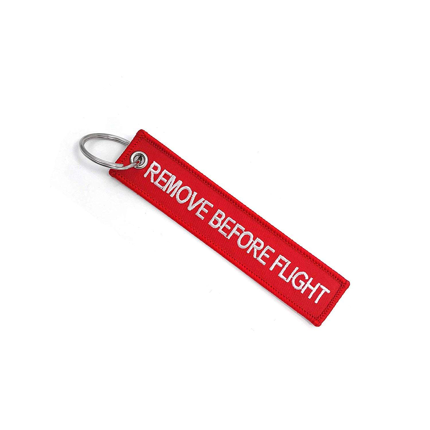 Remove Before Flight Keychain