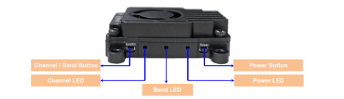 1 VTX-F2-72 Video Transmitter