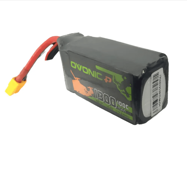 1OVONIC 1300mAh 100C 4S1P 14.8V Lipo Battery with XT60 Connector for RC FPV Racing Drone Quadcopter 1