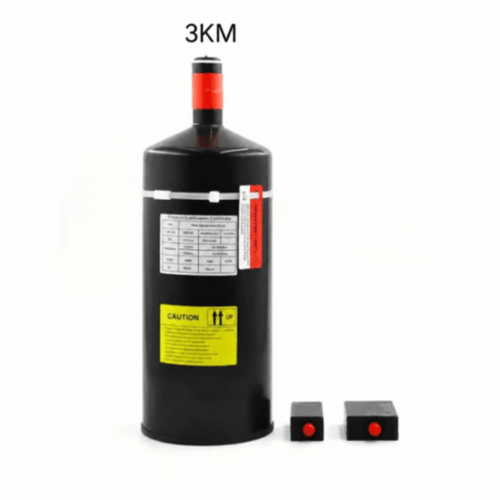 OFC Fiber Optical Spool โ 3KM โ Gallery Image OFC 3km fiber optical spool with cable outlet and connector