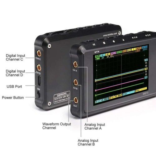 DS213 Mini Portable Digital Oscilloscope