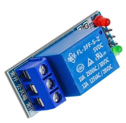Electronic Spices 5v 1 Channel Relay Module Compatible With 5v Microcontroller