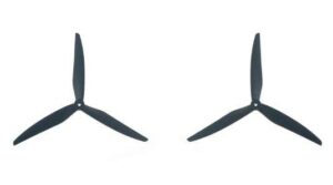 gemfan 1050 cinelifter glass fiber nylon 3 blade cw ccw black propeller