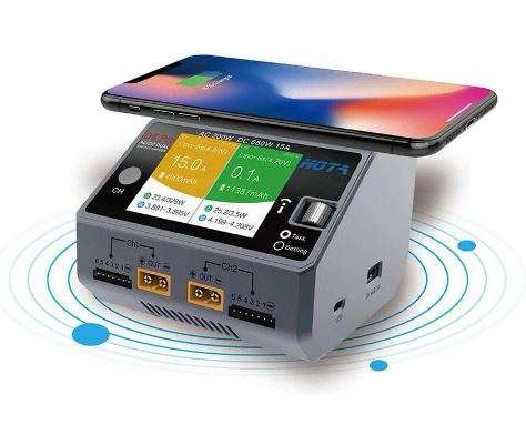HOTA D6 Pro 325W, 1 6S Dual Channel ACDC Wireless Charging 1
