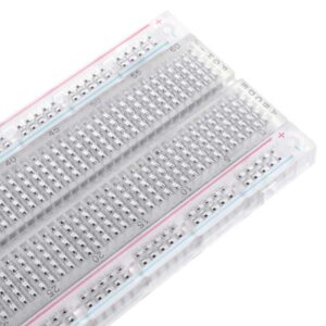 Transparent 830 Points Solderless Breadboard
