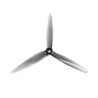 HQProp 7.5X3.7X3 Light Grey (2CW+2CCW)-Poly Carbonate Triblade Propeller (1)