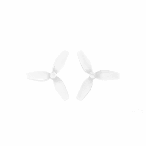 HQProp Ultralight Whoop Prop 1.2×0.9×3(31MM) Clear (2CW+2CCW)-PC-1MM Shaft
