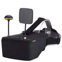 EV800D FPV Goggles 5.8GHz diversity front view