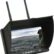 FPV receiver monitor with 5.8GHz 40 channels and 7 inch LCD screen for drone video transmission