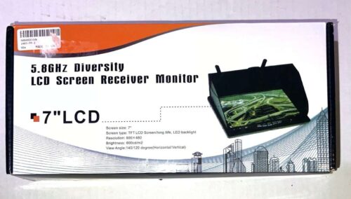 FPV Receiver Monitor 7-inch LCD screen