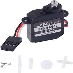 REES52 JX PDI-D56MG Servo – Connector View REES52 JX PDI-D56MG digital servo cable and connector