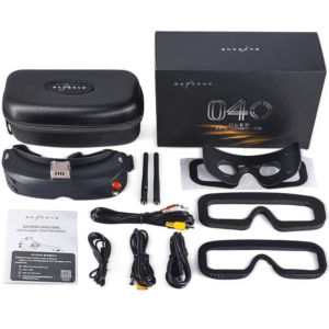 Skyzone SKY04O PRO FPV Goggles with OLED screen and Steadyview receiver