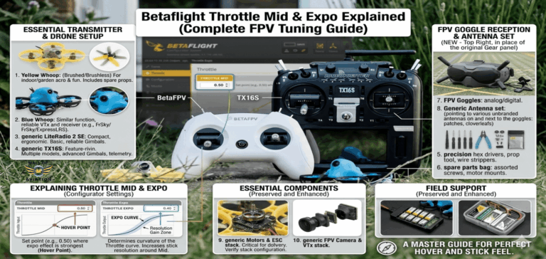 Betaflight Throttle Mid & Expo Explained