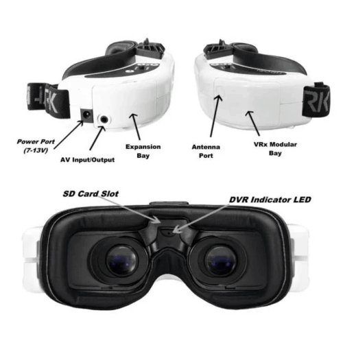 HDO 2.1 FPV Goggles Fat Shark OLED display headset