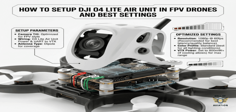 How to Setup DJI O4 Lite Air Unit in FPV Drones