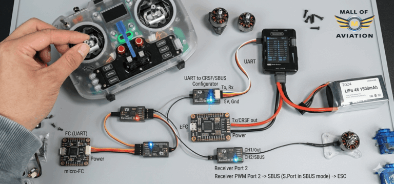 How to Output CRSF and SBUS on ExpressLRS PWM Receivers