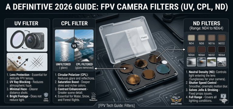 UV CPL ND Filters for FPV Drones
